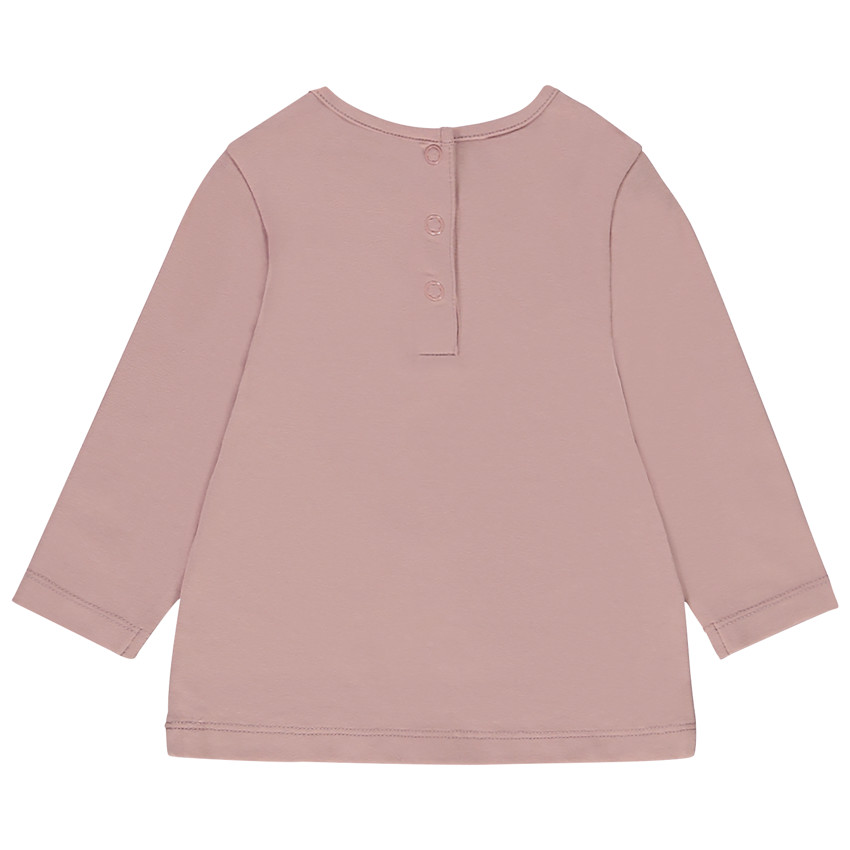 Pack de 3 camisetas de jersey lisas para bebé niña 