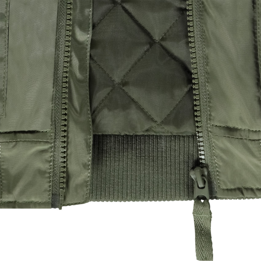 Blusón bomber con bolsillos para niño 