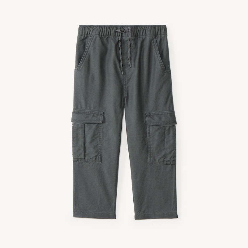 Pantalón recto con bolsillos cargo para bebé niño 