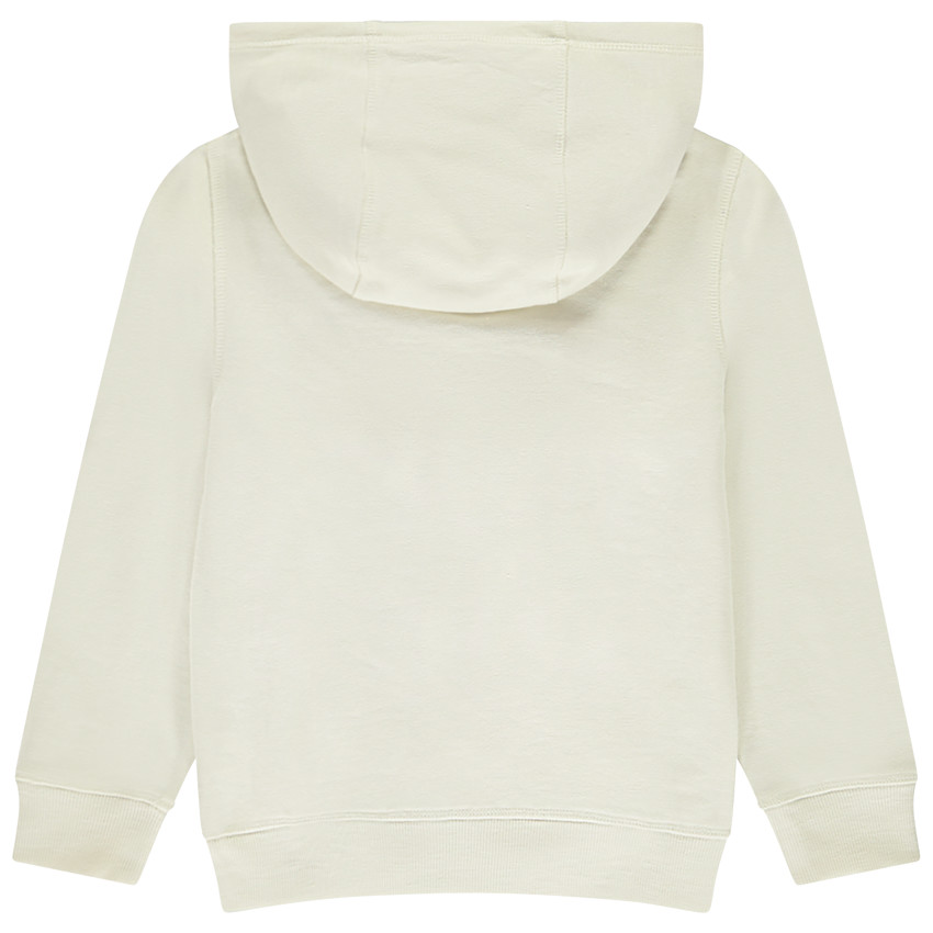 Gilet de felpa lisa con capucha niño 