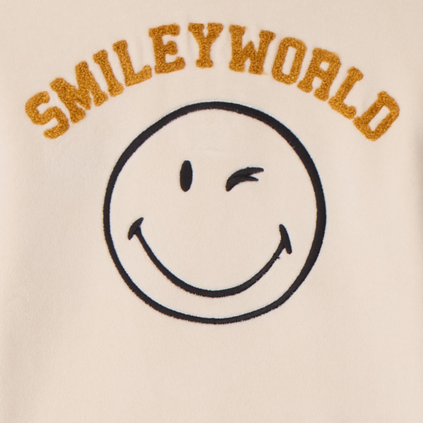 Ensemble jogging bi-matière SmileyWorld pour garçon 
