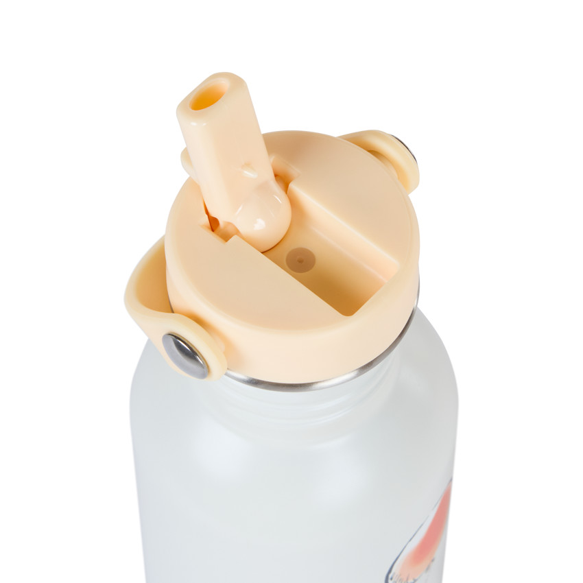 Botella de acero inoxidable con pajita Winnie the Pooh Disney - 500ml 