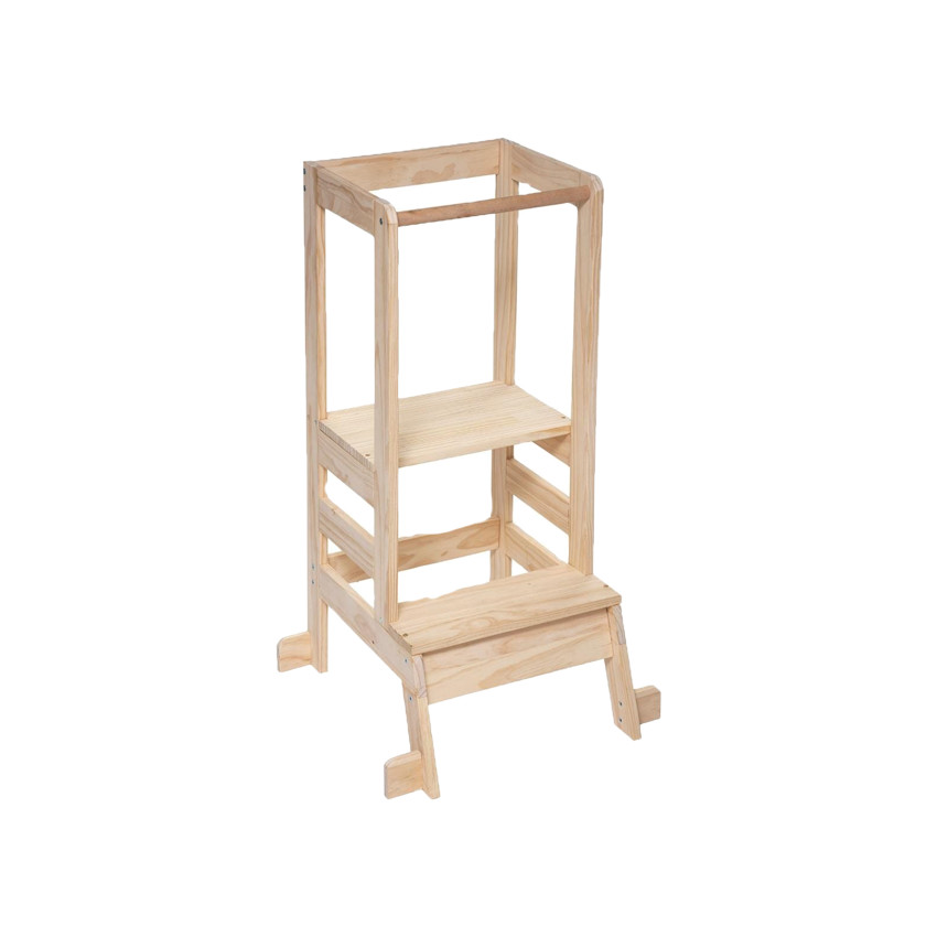 Torre de observación y aprendizaje Léa madera de pino 