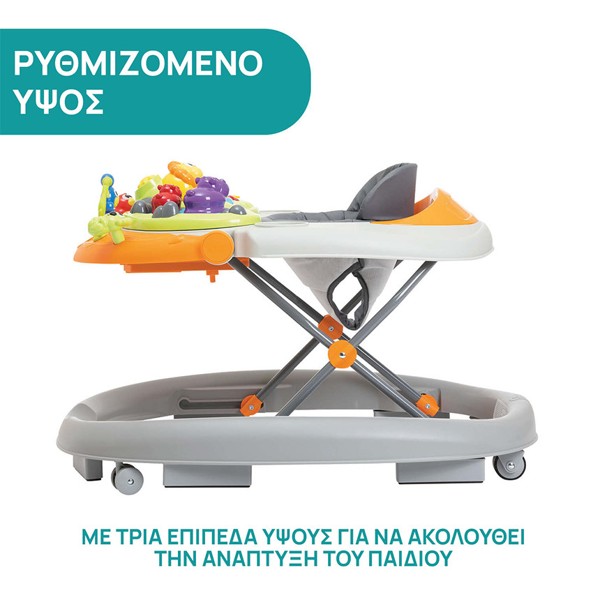 Trotteur 1er Age Walky Talky - Grey 