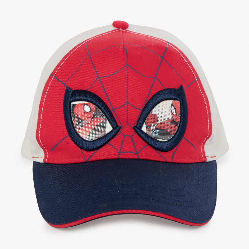 Gorra con impresiones lenticulares de Spider-Man Marvel para niño 