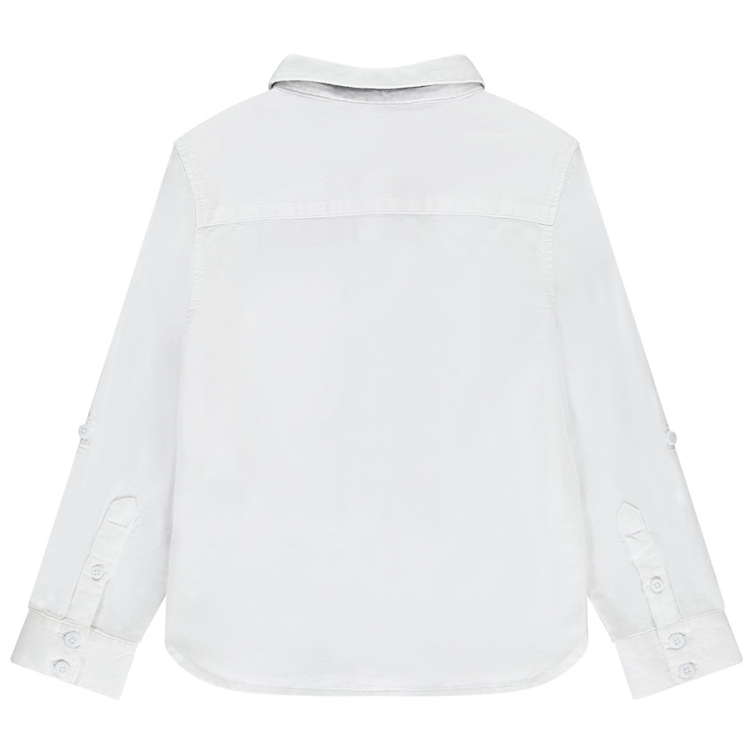 Camisa de ceremonia con corbata para niño 