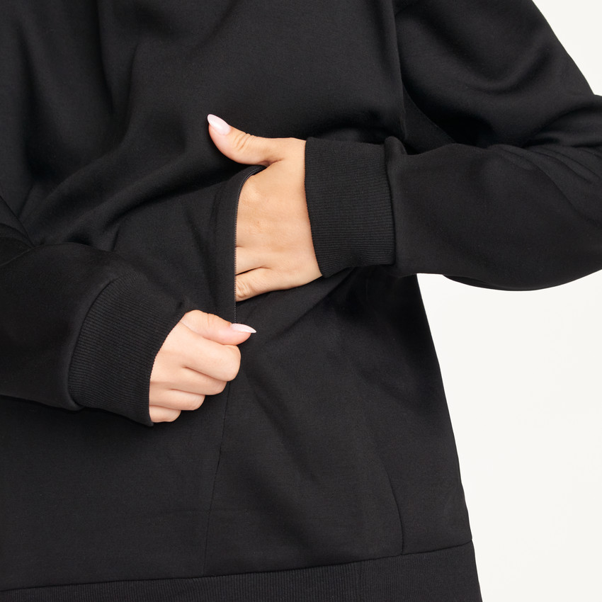 Sudadera de embarazo y lactancia con detalles originales. 