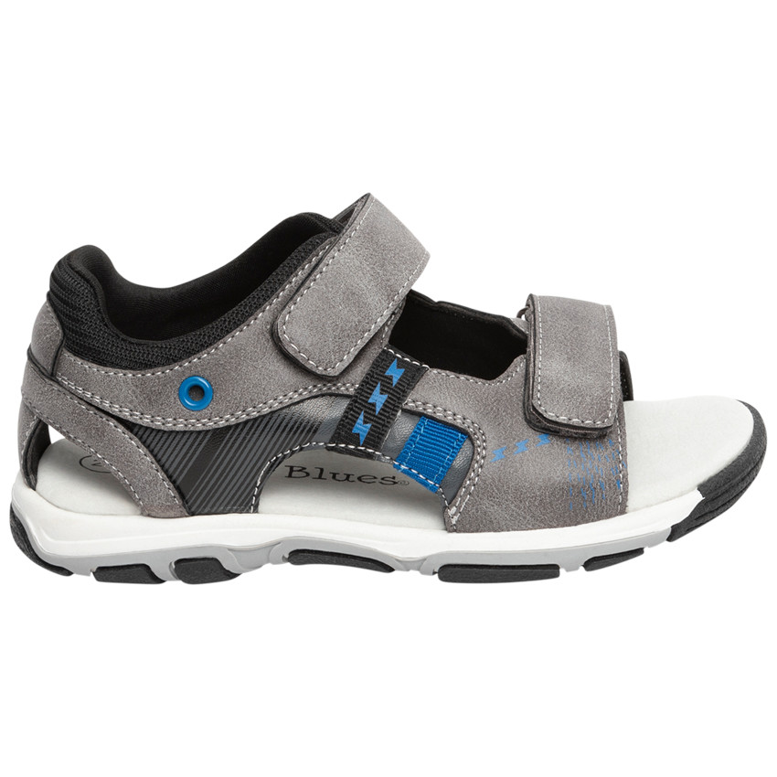 Sandalias de velcro contrastadas para niño 