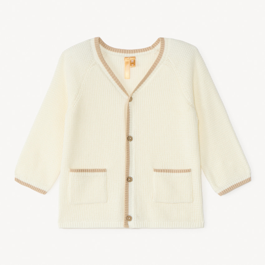 Cárdigan de punto para bebé niño 