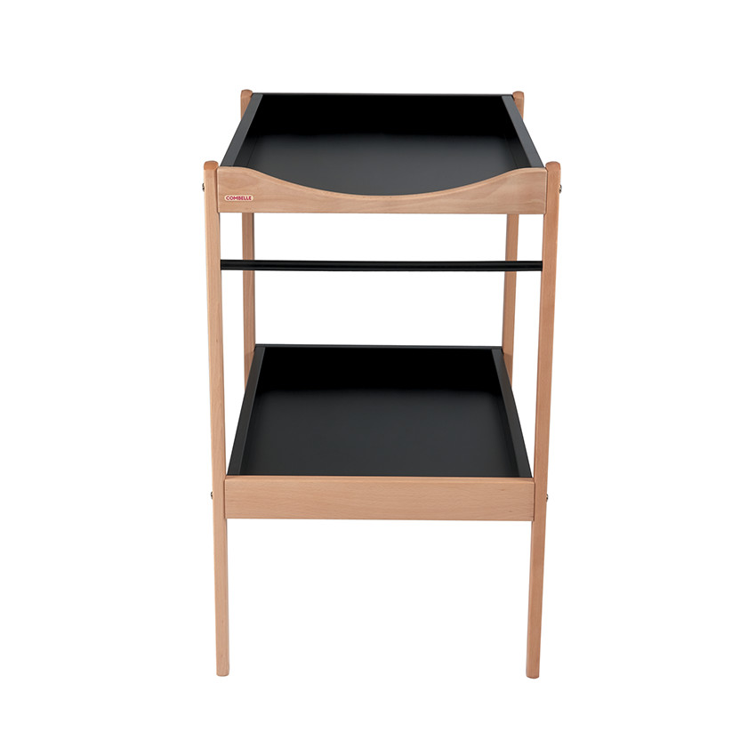 Mesa cambiador Alice – bicolor natural/negro 