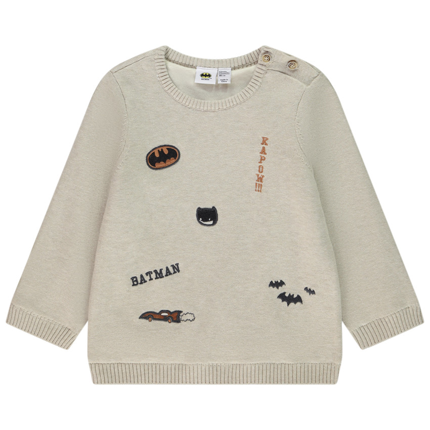 Jersey de punto con parches de Batman para bebé niño  Additional Jersey de punto con parches de Batman para bebé niño