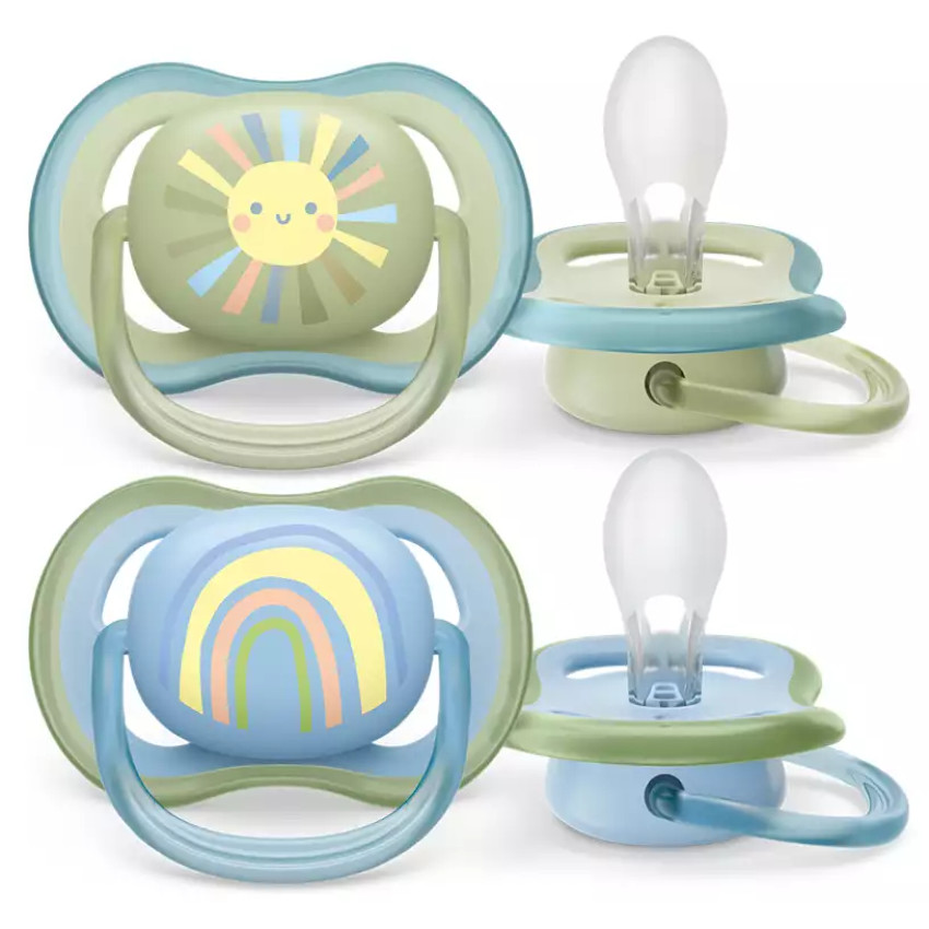SILICON PACIFIER SOOTHER ULTRA AIR ,0-6 M 