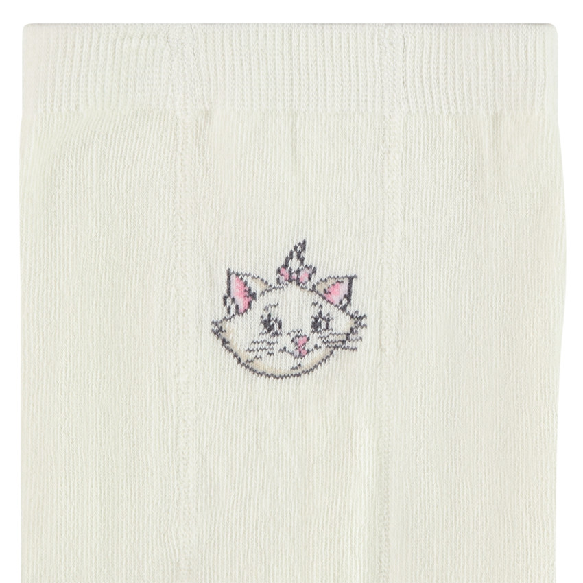 Pack de 2 pares de medias gruesas Marie de los Aristogatos Disney para bebé niña 