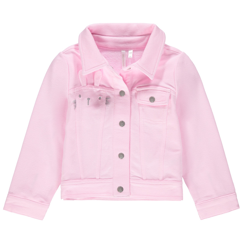 Chaqueta de felpa con bolsillo con solapa y botones a presión  Additional Chaqueta de felpa con bolsillo con solapa y botones a presión