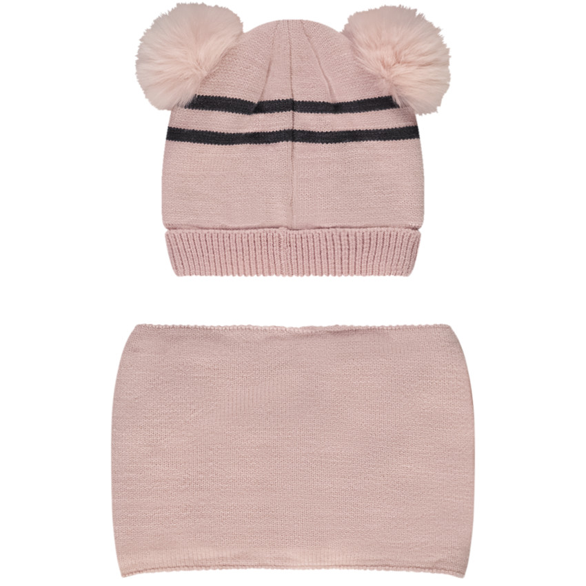 Ensemble bonnet + snood Minnie Disney fille 