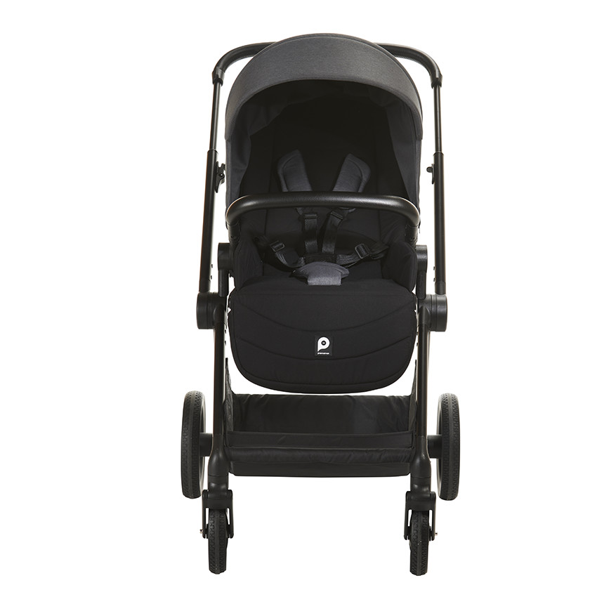 Cochecito compacto Athena negro/gris 