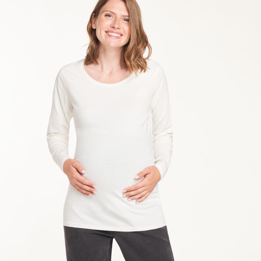 Camiseta de maternidad de manga larga 