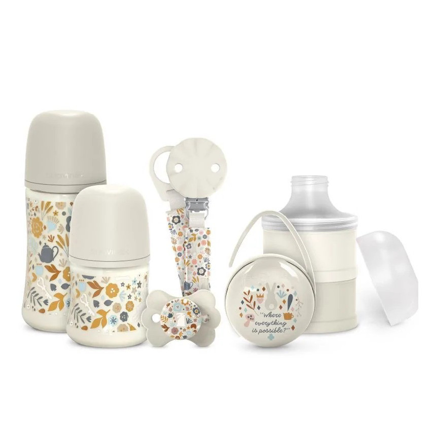 Set regalo bebé Welcome Baby Wonderland Beige 
