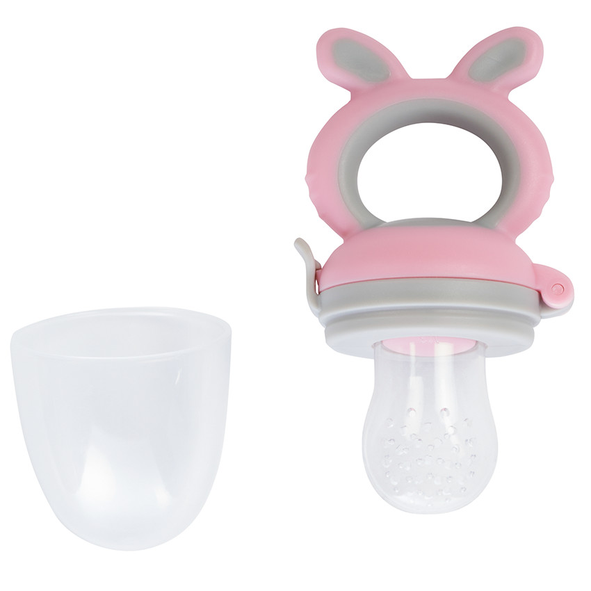 Alimentador antiahogo Conejo Gnamy - Rosa 