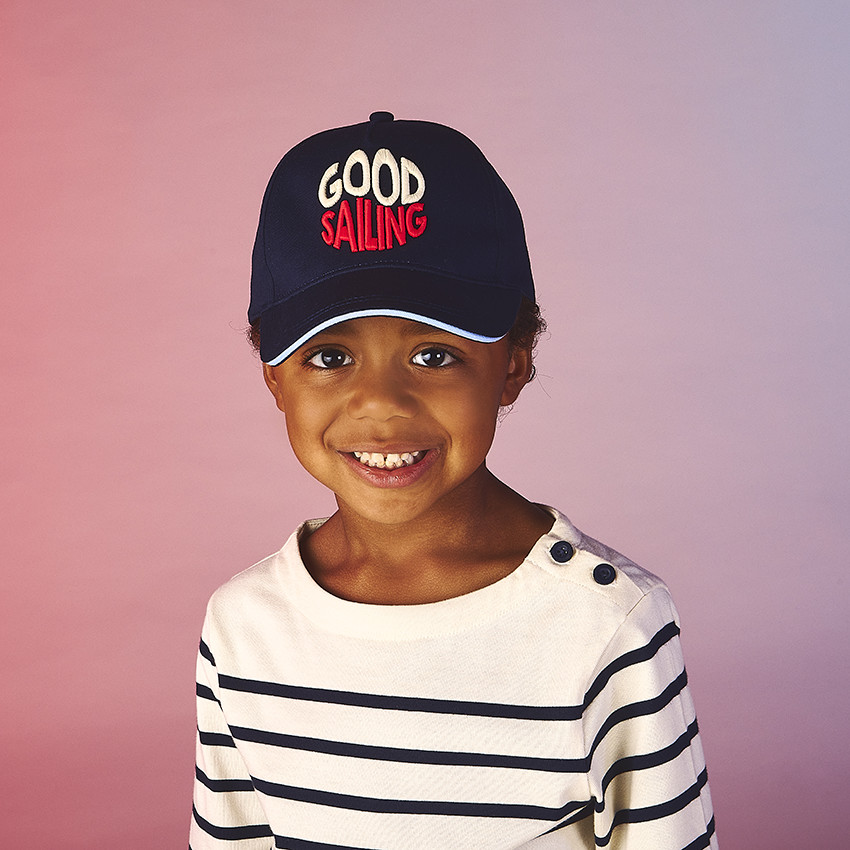 Camiseta de manga larga rayas para niño 