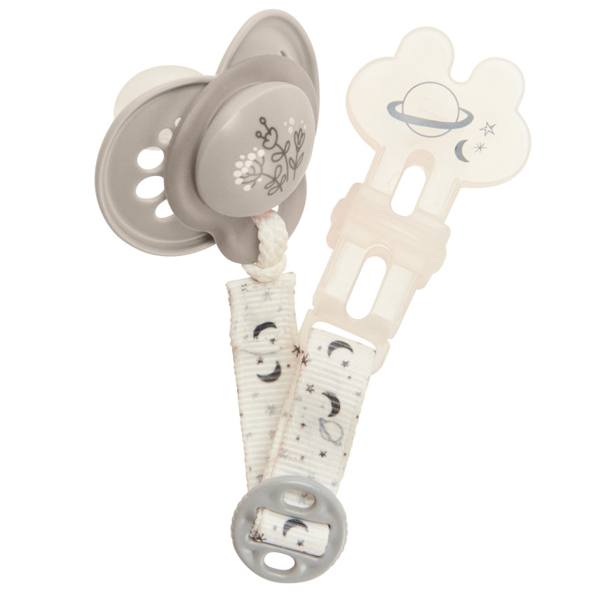 Sujetachupetes con clip Univers 