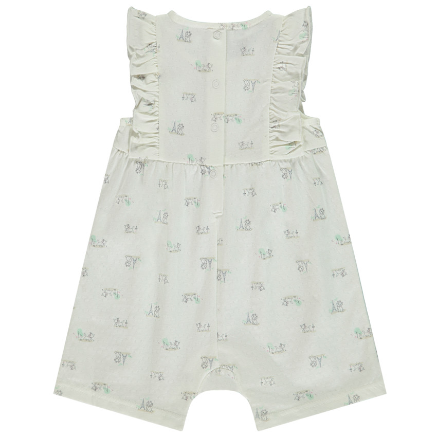 Mono de punto pointel estampado Marie Disney para bebé niña  Additional Mono de punto pointel estampado Marie Disney para bebé niña