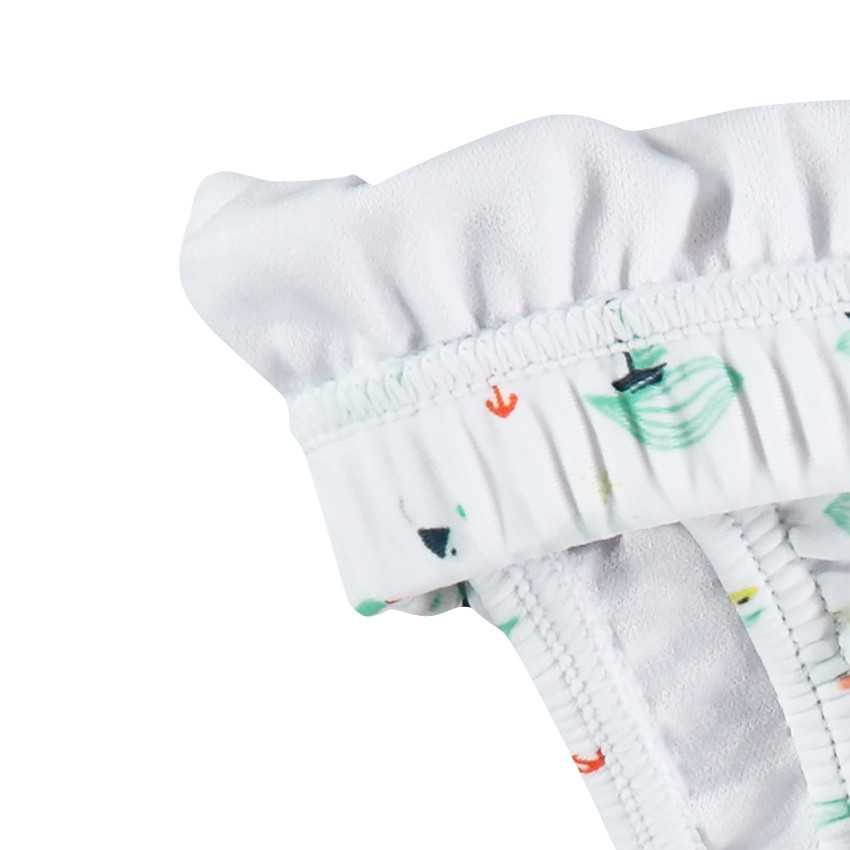 Bañador tipo slip para pañal con estampado all-over 