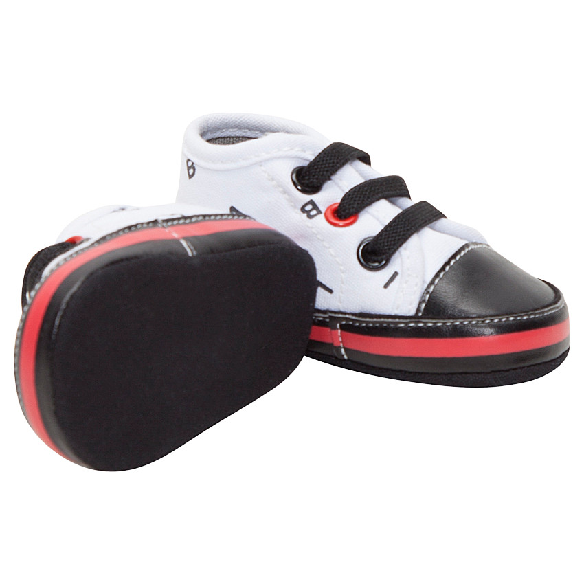 Zapatillas deportivas altas de tela ©Smiley Baby 
