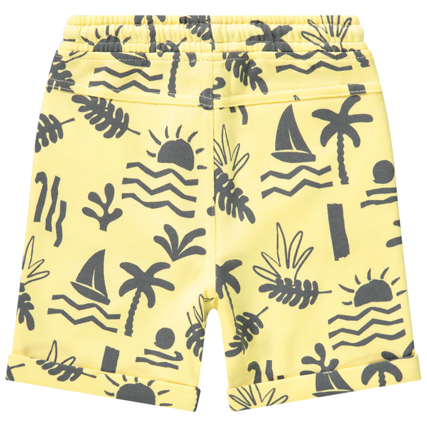 Bermudas de felpa estampadas para bebé niño 