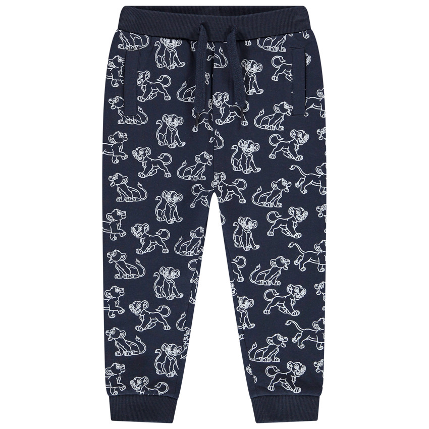 Pantalon de jogging french terry imprimé Simba Le Roi Lion pour bébé garçon Main Pantalon de jogging french terry imprimé Simba Le Roi Lion pour bébé garçon