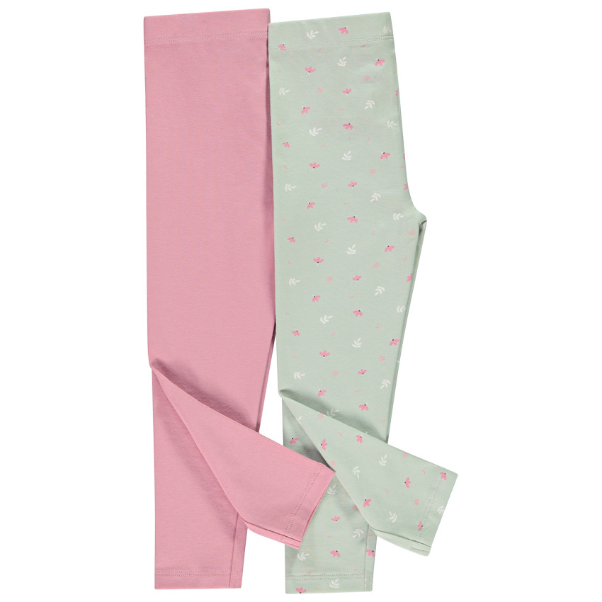 Pack de 2 calzoncillos largos de fantasía para niña 