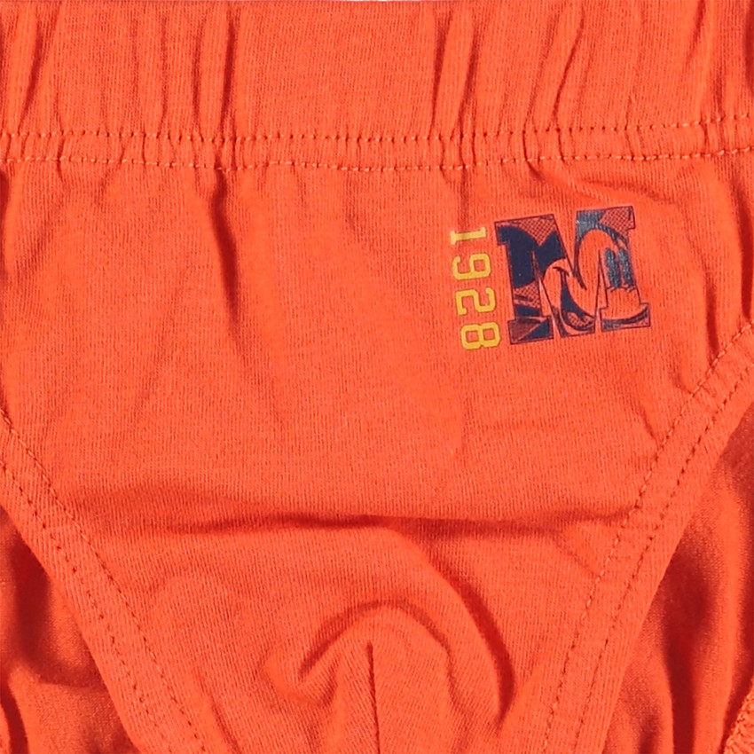 Lote de 3 slips de algodón Disney de color liso / con estampado Mickey 