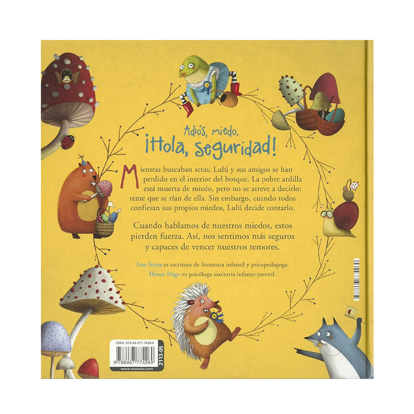 Cuento - Adiós, miedo. ¡Hola, seguridad! 