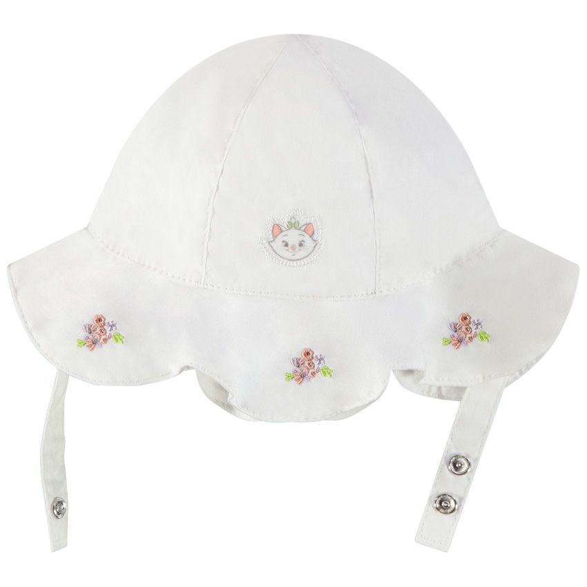 Pelele de popelina con bordados de Marie Disney para bebé niña 