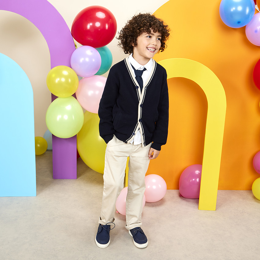 Camisa de ceremonia con corbata para niño 