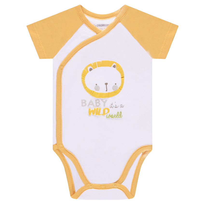 Pack de 7 bodies de jersey de manga corta con dibujos de fantasía 