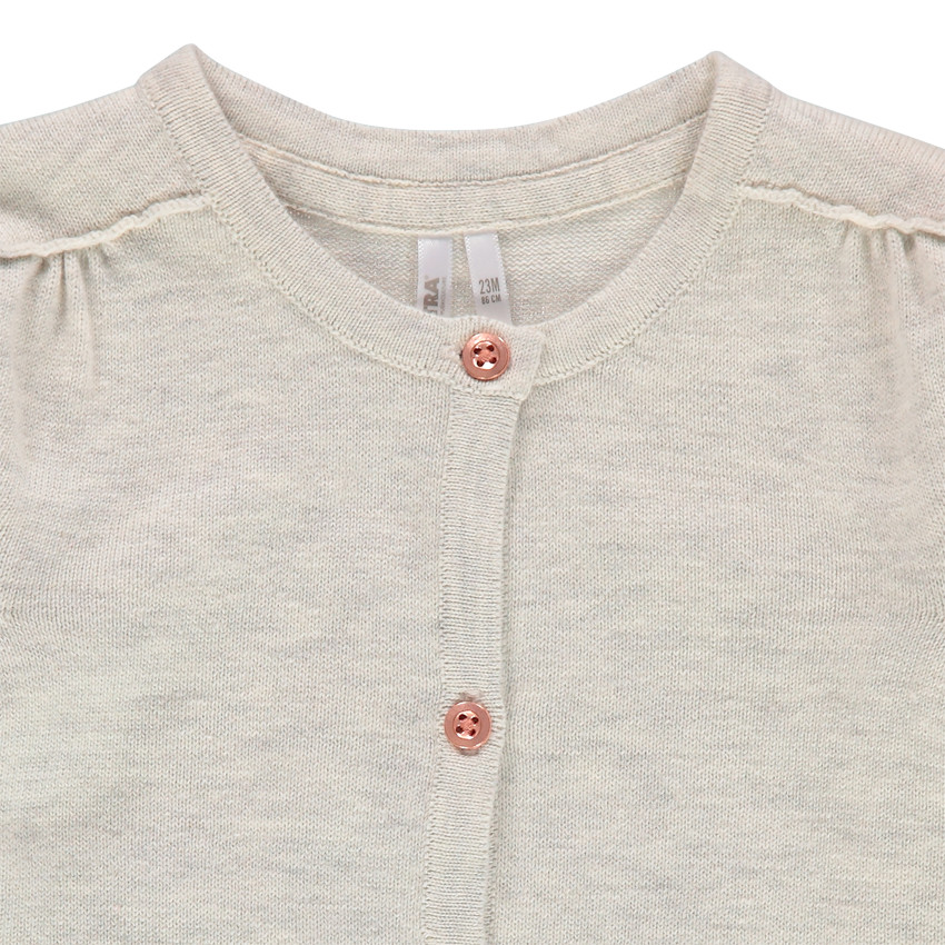 Chaleco de punto jaspeado   Additional Chaleco de punto jaspeado