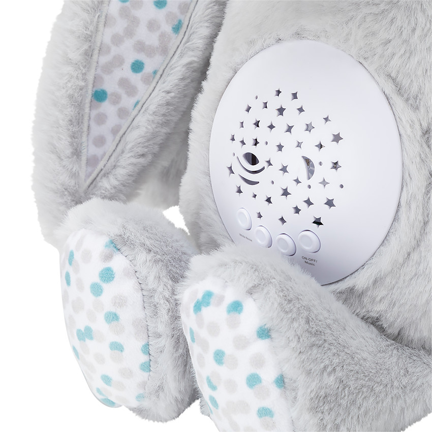 Peluche lámpara quitamiedos musical Célestin con proyector 