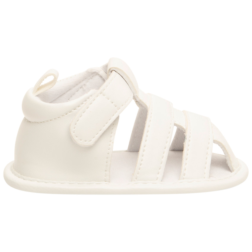 Sandalias de bebé con tiras y cierre de velcro 