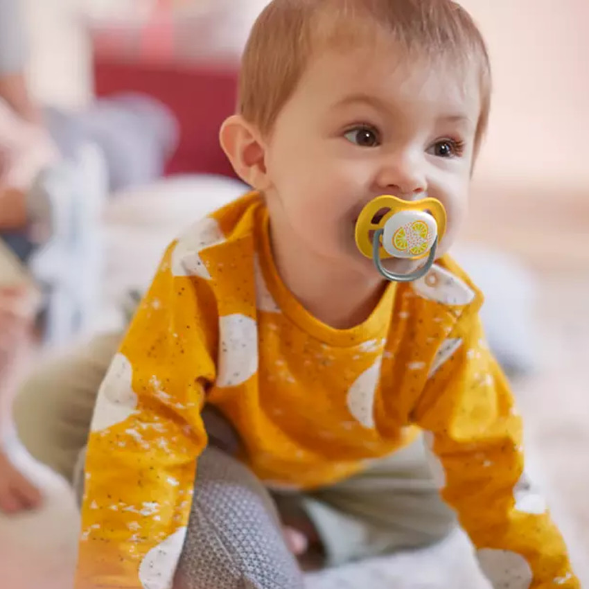 Tetina de silicona SILICON LOLLY chupete Ultra Air 6-18 meses 