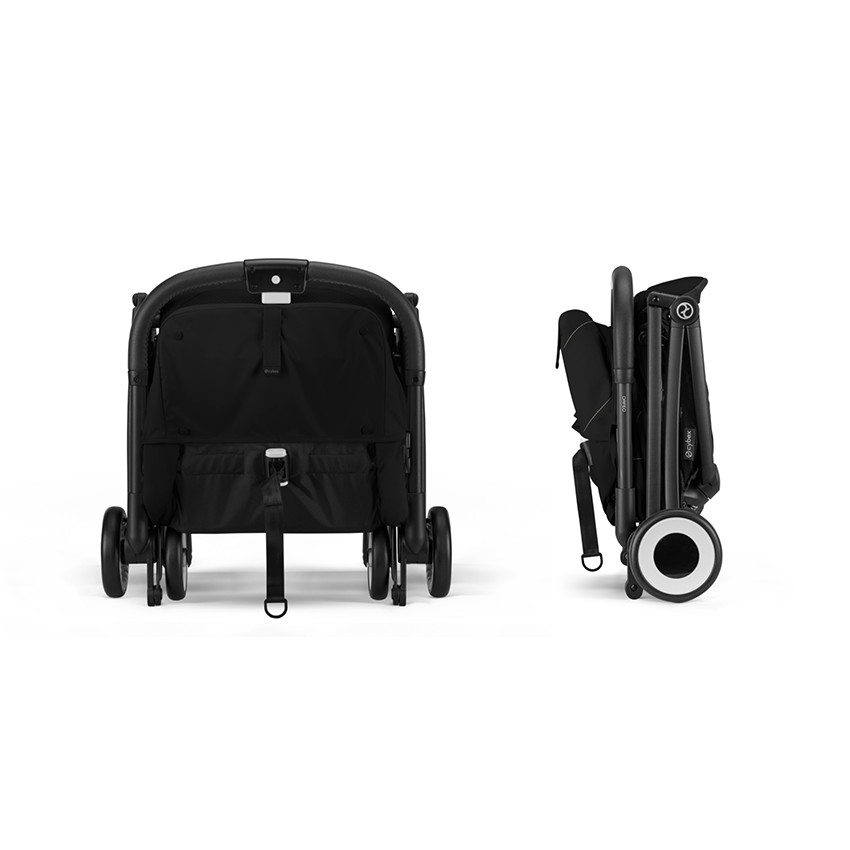 Silla de paseo ultra compacta Orfeo black/magic black 