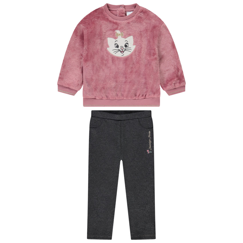 Conjunto de 2 piezas de sherpa de Marie Disney para bebé niña  Additional Conjunto de 2 piezas de sherpa de Marie Disney para bebé niña