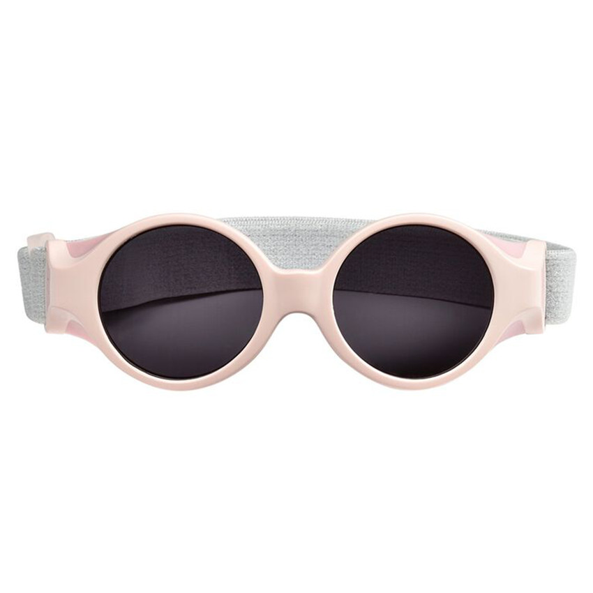 Gafas de sol con banda elástica 0-9 meses - Rosa Dragée 
