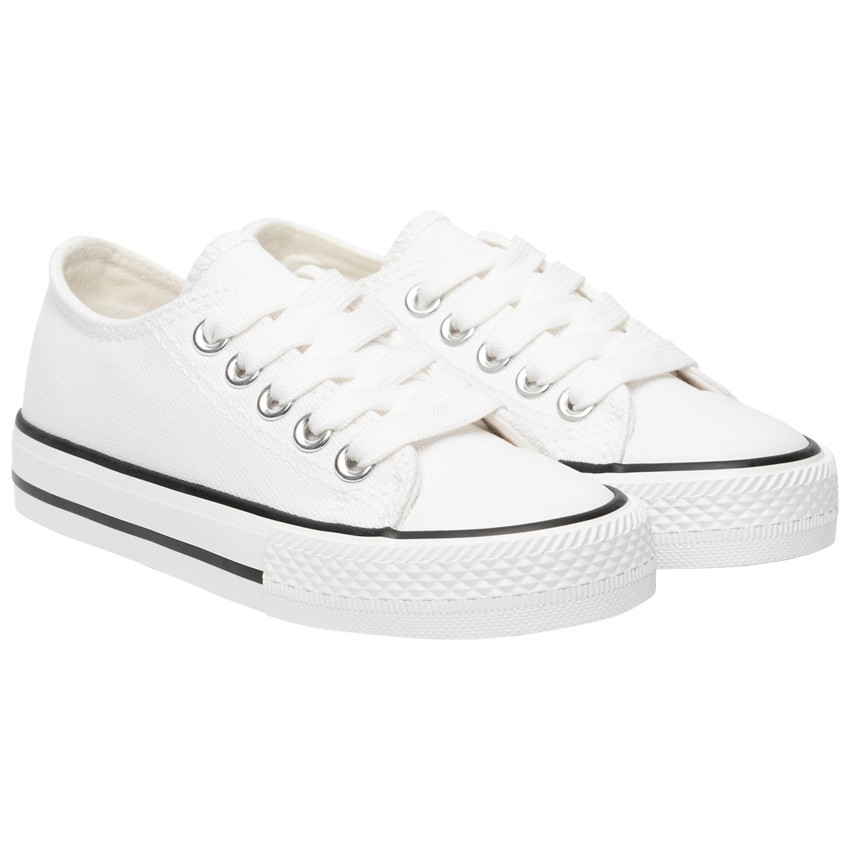 Zapatillas bajas de lona para niña  Additional Zapatillas bajas de lona para niña