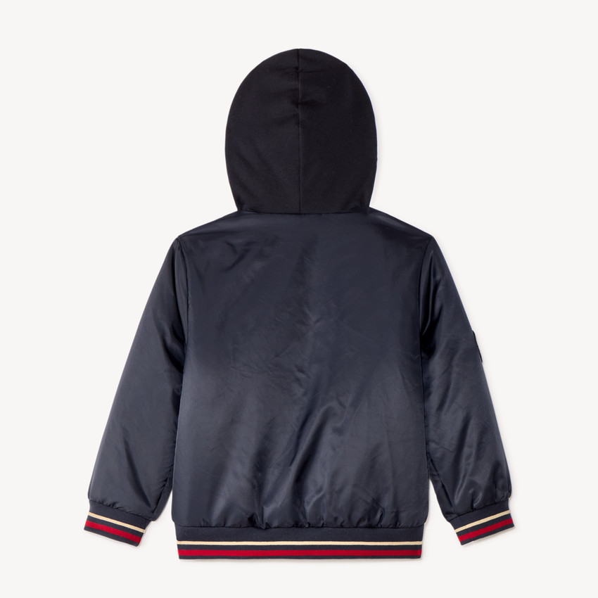 Chaqueta niño estilo teddy con capucha de Spider-Man Marvel 