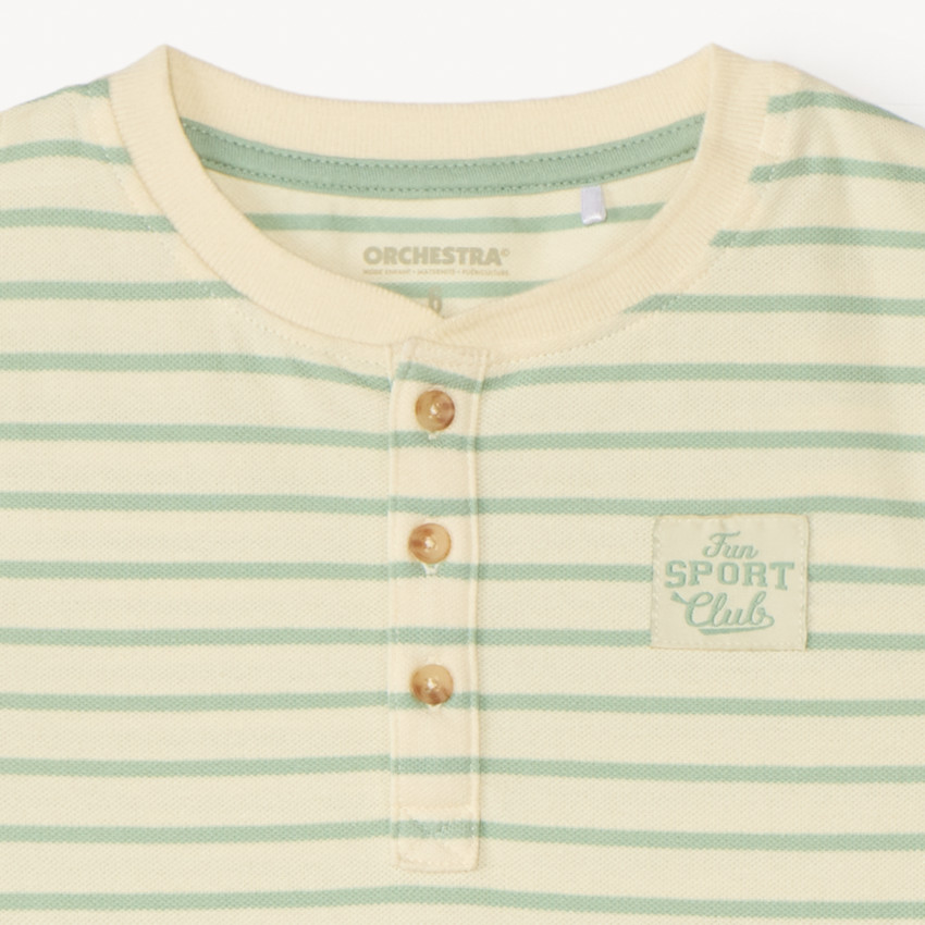 Conjunto de 2 piezas a rayas para niño 