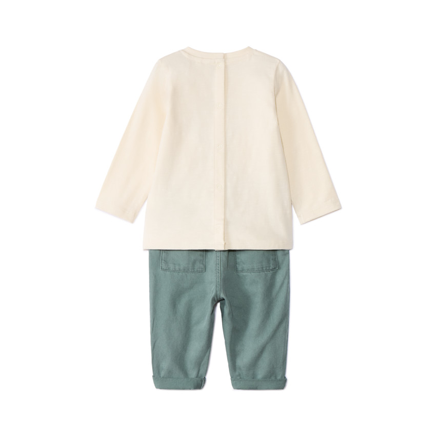 Conjunto pantalón y camiseta fantasía para bebé niño 