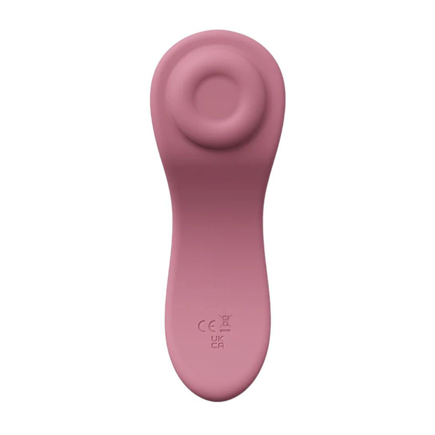Masajeador pecho para lactancia 3 modos rosa granate 