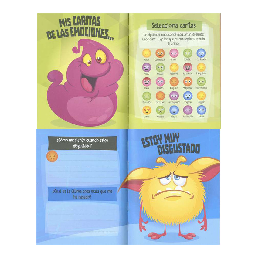 Libro Diario Mi diario Top Secret Emociones +6 años 