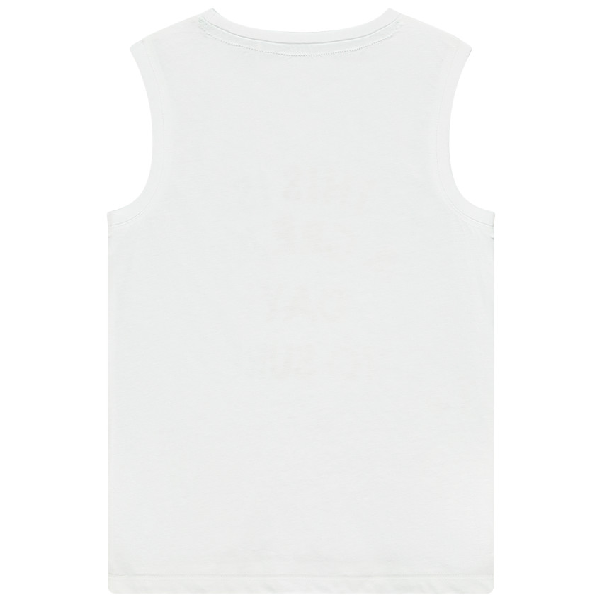 Débardeur en coton avec print dégradé pour garçon 